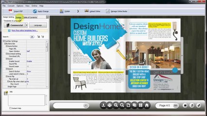 Publish Online Digital Brochure by Digital Brochure Creator directly