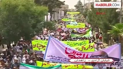 İran'da Kudüs Günü Yürüyüşü Düzenleniyor
