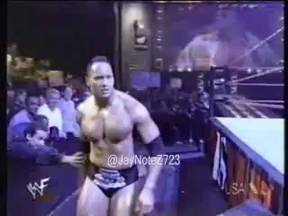 The New Age Outlaws VS The Rock & Stone Cold Steve Austin (1999 RAW)(pt.1)(X)