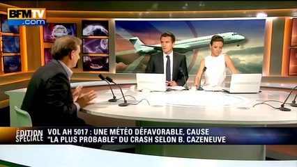 A la une, Avion Air Algérie_ Le radar du MD de cette époque-là doit être un peu rudimentaire - 25_07_(360p)