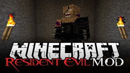 NEMESIS, ZOMBIE DOGS & MORE!!! - Minecraft Resident Evil Mod