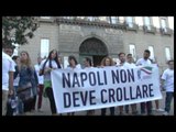Napoli - Gioventù Nazionale protesta contro De Magistris (24.07.14)