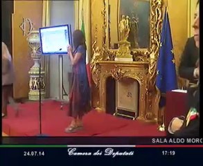 Roma - Premiazione dei vincitori di Hackathon Code4Italy @Montecitorio (24.07.14)