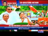 Saradha chit fund scam: ED questions Mithun