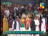 Talk of Ahsan Khan with Atizaz Hassan Father at Jashn e Ramzan live 25  Iftar Tr