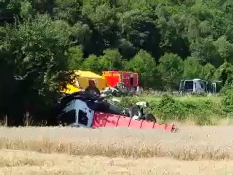 Accident mortel sur la RN4 : intervention sur le lieu de l'accident