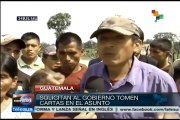 Campesinos guatemaltecos ocupan finca de palma aceitera