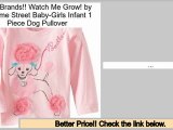 Top Rated Watch Me Grow! by Sesame Street Baby-Girls Infant 1 Piece Dog Pullover