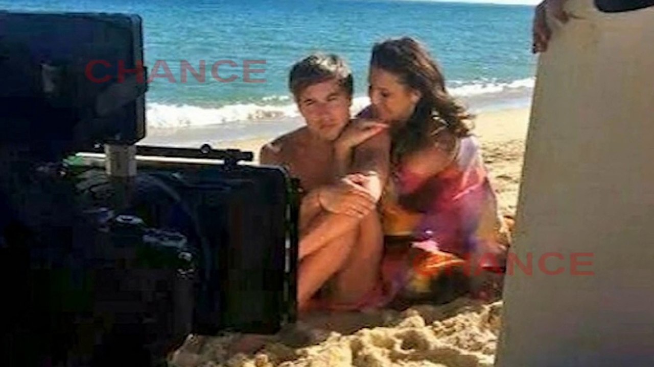 Abraham García en el videoclip de Katia Aveiro