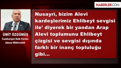 CHP'li Özgümüş'ten Ekmeleddin İhsanoğlu'na Tepki