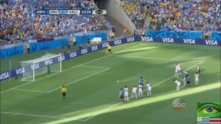 Goles Uruguay Mundial Brasil 2014