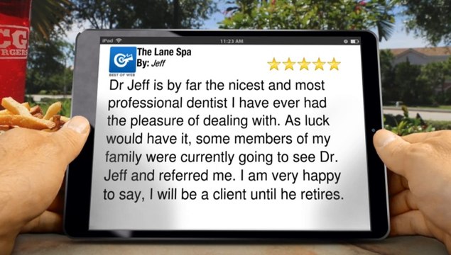 The Lane Spa Ontario Superb Five Star Review by Jeff