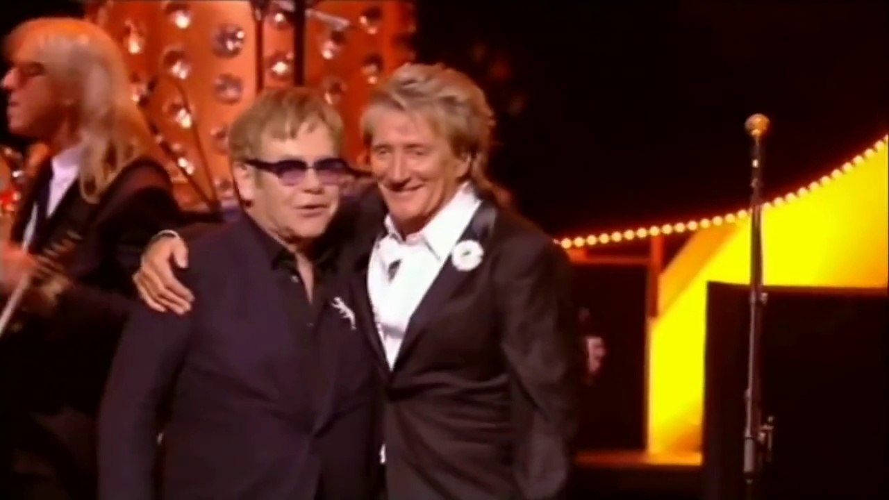 ELTON JOHN & ROD STEWART – Sad Songs (Say So Much)
