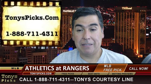 Texas Rangers vs. Oakland Athletics Pick Prediction MLB Odds Preview 7-25-2014
