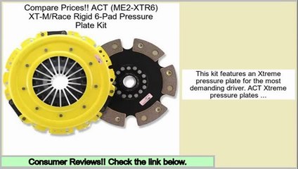 Best Price ACT (ME2-XTR6) XT-M/Race Rigid 6-Pad Pressure Plate Kit