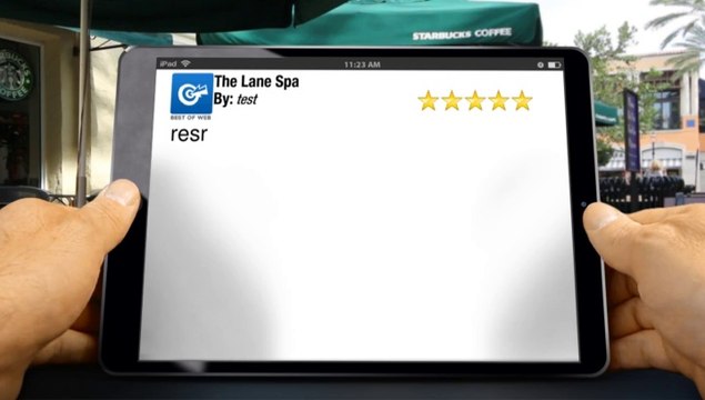 The Lane Spa Ontario Great Five Star Review by test