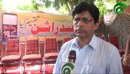 Falahi committee Mujahid Abad Jhelum organized a Ramadan package and distribution in poor people