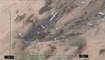 Premières images aériennes de la zone du crash du vol d'Air Algérie