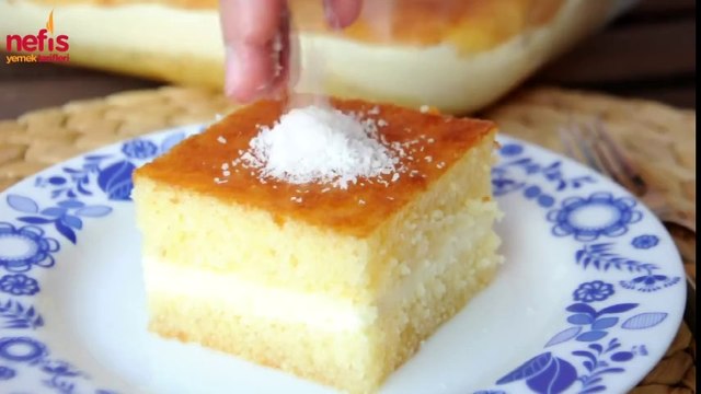 Muhallebili revani nasıl yapılır? - Nefis Yemek Tarifleri