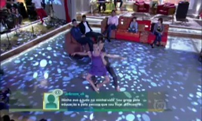 TV Globo 2014-07-25 Bale no Encontro com Fatima