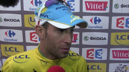 Tour de France 2014 - Etape 19 - Vincenzo Nibali : "Faire honneur au maillot jaune"