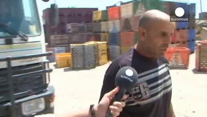 Gaza shortages- food, water, electricity.