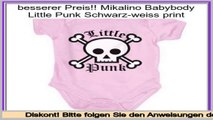 Am besten bewertet Mikalino Babybody Little Punk Schwarz-weiss print
