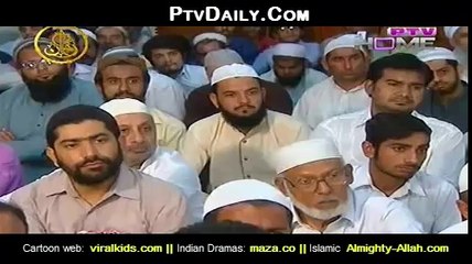 Roshni ka Safar with Molana Tariq Jameel By Ptv Home 25th July 2014 - PART 1