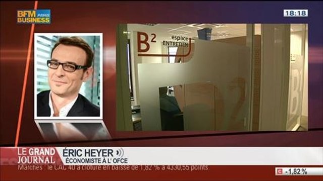 Eric Heyer, économiste à l'OFCE, dans Le Grand Journal – 25/07 1/8