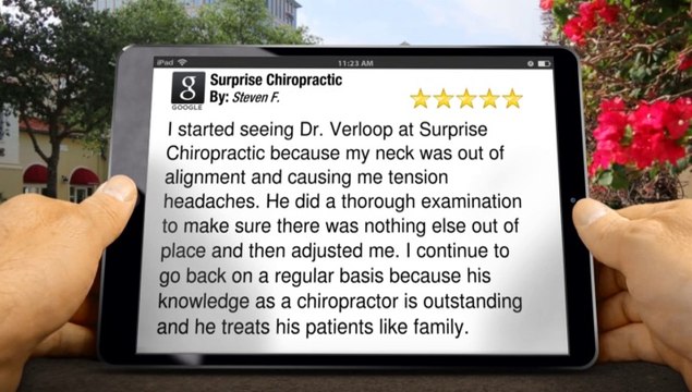 Surprise Chiropractic Surprise Outstanding Five Star Review by Steven F.