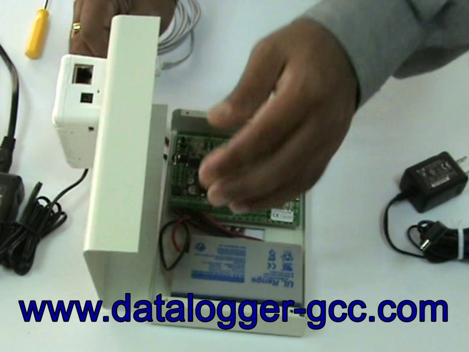 Temperature Monitoring System with phone call, SMS and Email alert