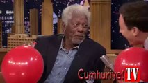 Morgan Freeman helyum gazı çekerse...