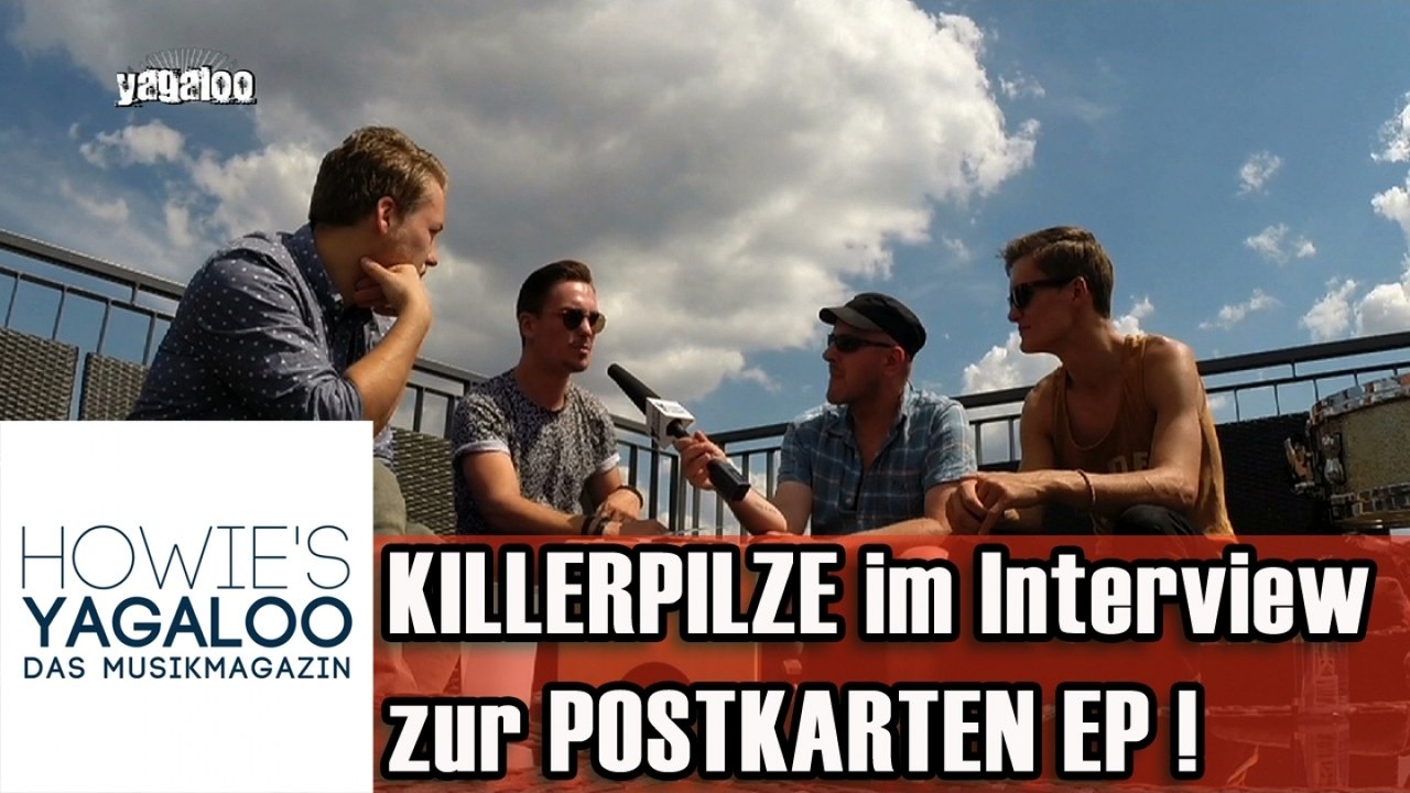 KILLERPILZE im Interview zur POSTKARTEN EP