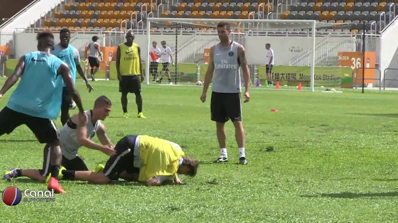PSG : Entraînement à Hong Kong
