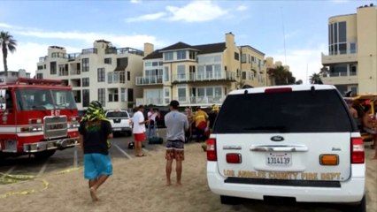 Los Angeles : la foudre fait un mort et huit blessés à Venice Beach