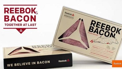 Reebok Unveils its Own Brand of Bacon