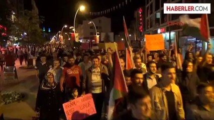 İsrail'i Protesto Yürüyüşü Sırasında Bomba Paniği