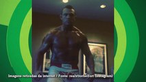 É o Hulk! Vitor Belfort publica vídeo em momento de fúria