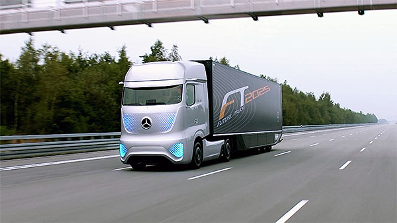 Mercedes-Benz Future Truck 2025 auf der IAA in Hannover