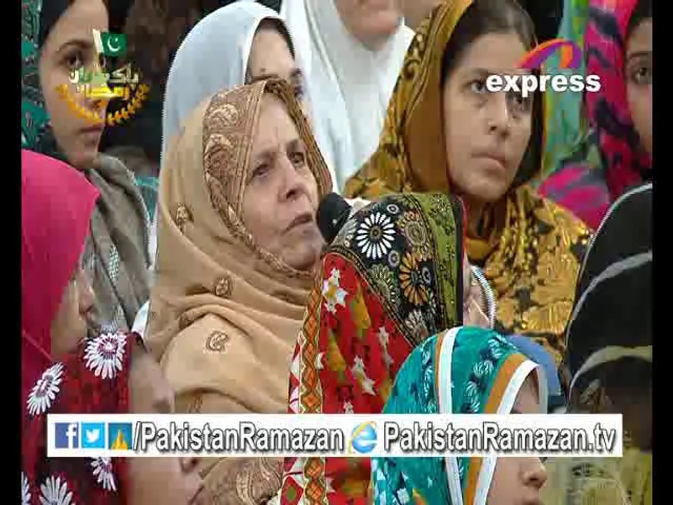 27th Shab Special Transmissions in Pakistan Ramazan with @AamirLiaquat on Express Part 3