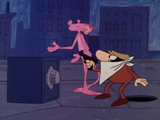 The Pink Panther in - Dial  P For Pink - Animated Cartoon Series