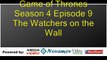 Game of Thrones Season 4 Episode 9 – The Watchers on the Wall