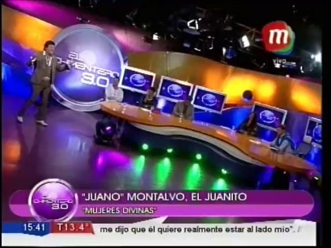 Juan Montalvo cantó Mujeres Divinas