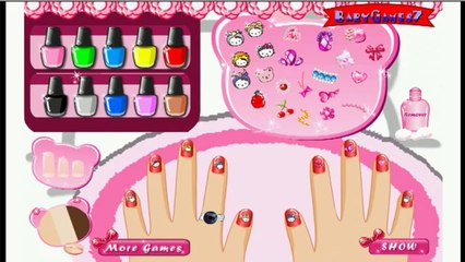 Hello Kitty Beautiful Nail Games   Hello Kitty   Nail Games