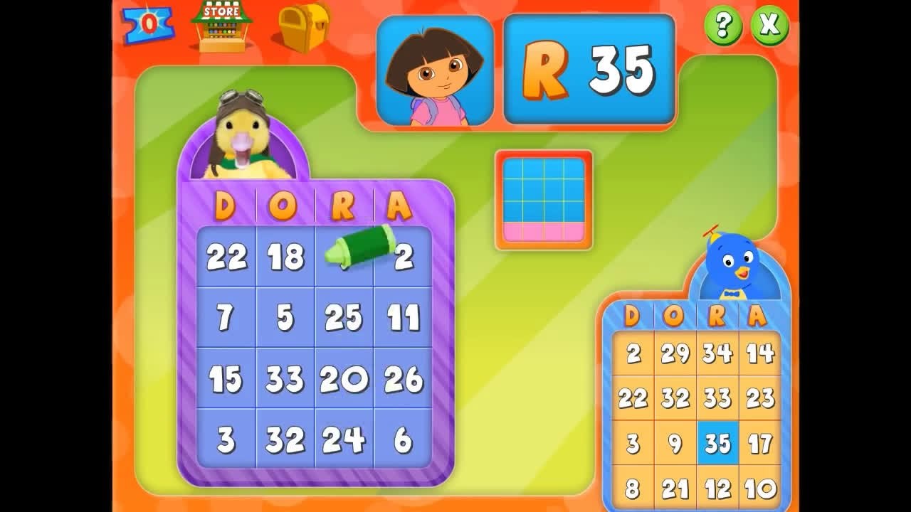 Nick Jr Bingo! Featuring Dora, Diego And More! Part 3 - video Dailymotion