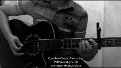 You Don't Care About Me Chords by Shakira - How To Play - chordsworld.com