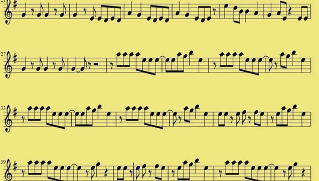 [ Alto Sax ] Applause - Download Sheet Music - Lady Gaga