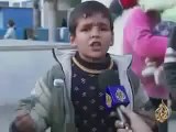 طفل يتحدث بكل طلاقة عن الأوضاع في غزة ... اللهم كن لهم ناصراً و معيناً !
