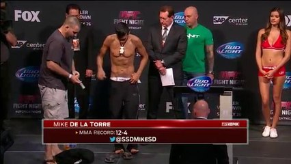 UFC on FOX 12 weigh-ins