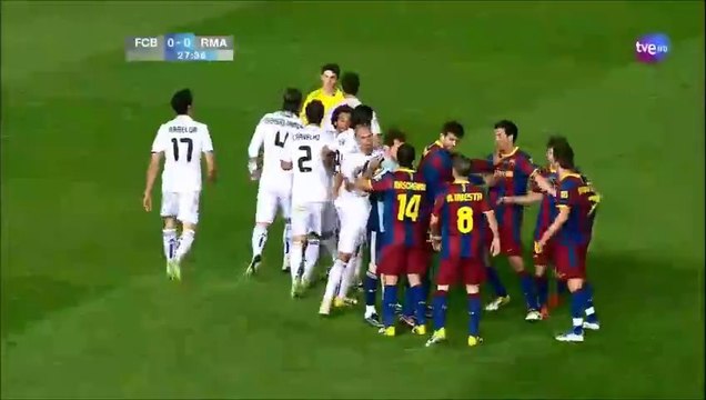 Barcelona-Real Madrid 0-1 [Final Copa Del Rey 2010-2011] (1ª Parte)
